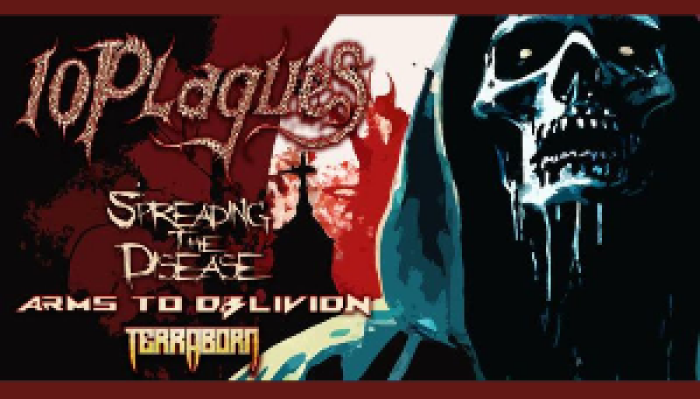 Metal bands showcase with 10 Plagues Live in South