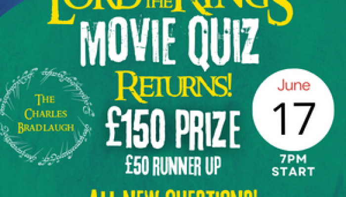 Lord of the Rings Quiz 2 - Charles Bradlaugh