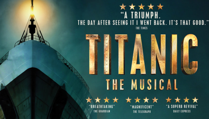 Casting announcement for Titanic the Musical tour