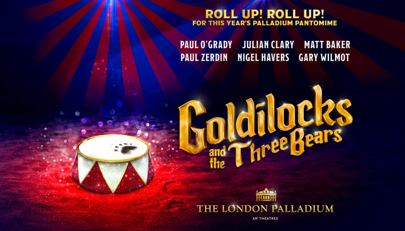Discover three famous faces starring in Goldilocks and the Three Bears
