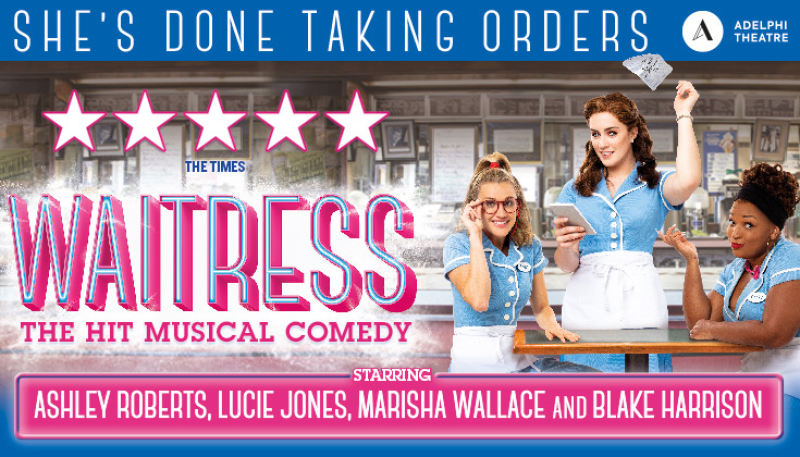 Waitress in the West End Reveals new star