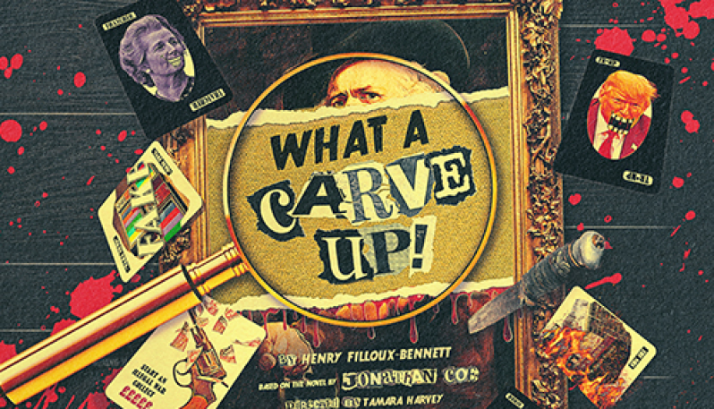 Star studded cast announced for online performance of What A Carve Up!
