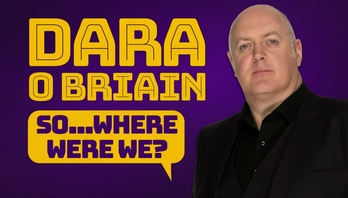 Dara O'Briain - So... Where Were We?