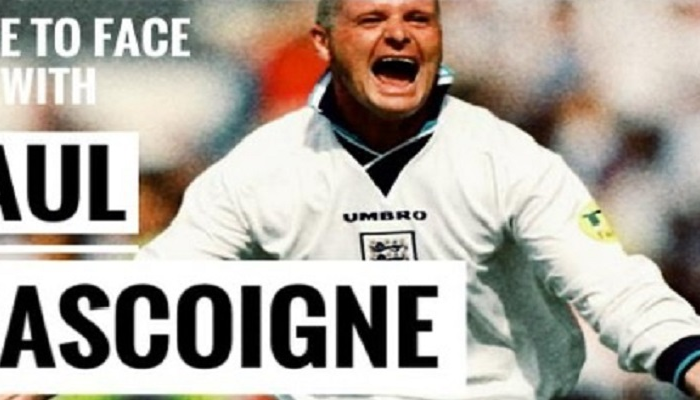 FACE TO FACE WITH PAUL GASCOIGNE