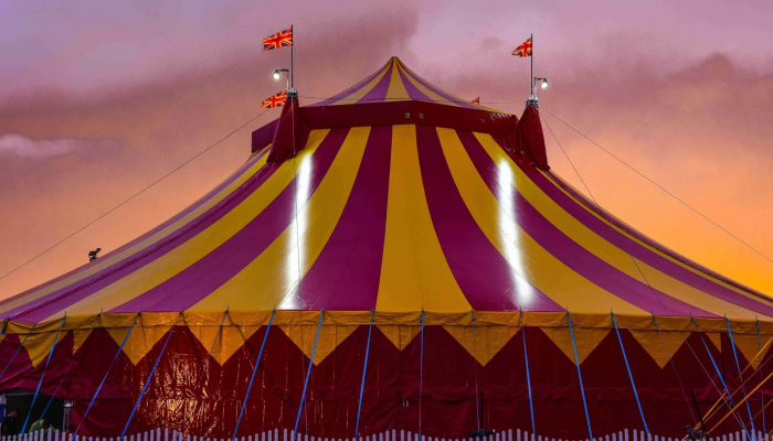 Gandeys Circus Big Top - Merry Hill