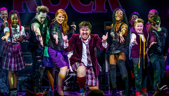 Did School of Rock: The Musical stick it to the man in Manchester?
