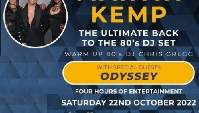 Martin Kemp Back To The 80s with Odyssey