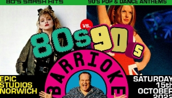 Roxy 80's vs 90's Clubnight + Barrioke