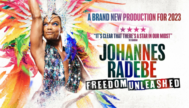 STRICTLY STAR JOHANNES RADEBE STARS IN 2023 UK TOUR OF JOHANNES RADEBE: FREEDOM UNLEASHED