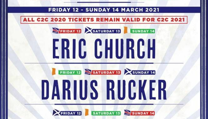 C2C Country to Country 2023 - 3 Day Tickets