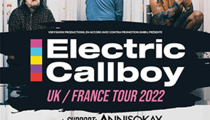 Electric Callboy - France Tour 2022