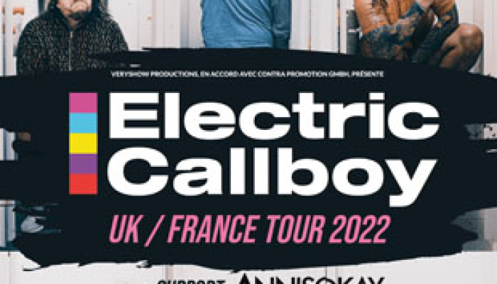 Le Bataclan - Electric Callboy 2022 France Tour