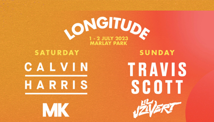 Longitude 2023 - Ticket - Calvin Harris & MK