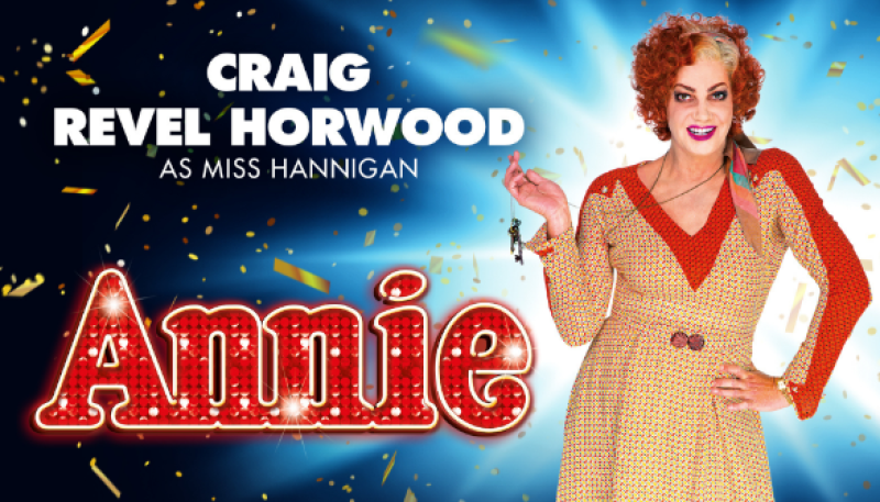 ON SALE NOW – Annie starring Craig Revel Horwood!