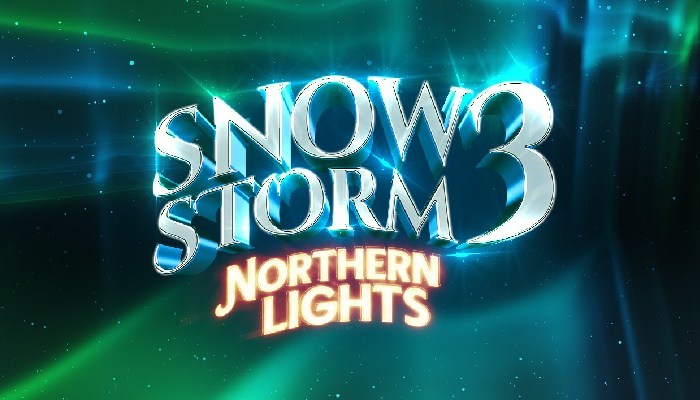 Snowstorm 3 – Northern Lights – ‘Aurora Borealis’, Spectacular Ice Show