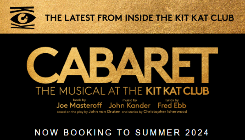 CABARET: Now booking to Summer 2024!