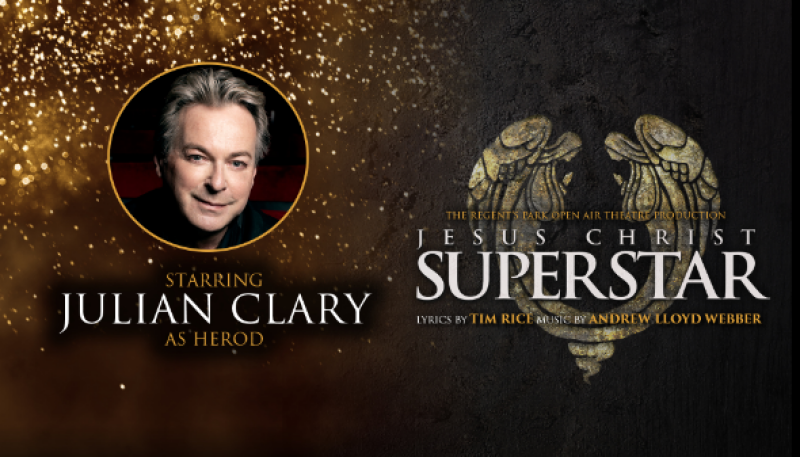 Julian Clary joins the cast of Jesus Christ Superstar!