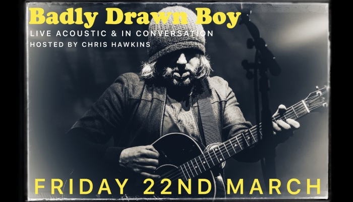 BADLY DRAWN BOY: LIVE ACOUSTIC & IN CONVERSATION