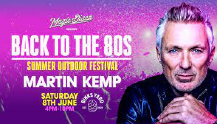 Back to the 80's Summer Outdoor Festival