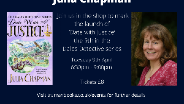 An evening in conversation with Julia Chapman
