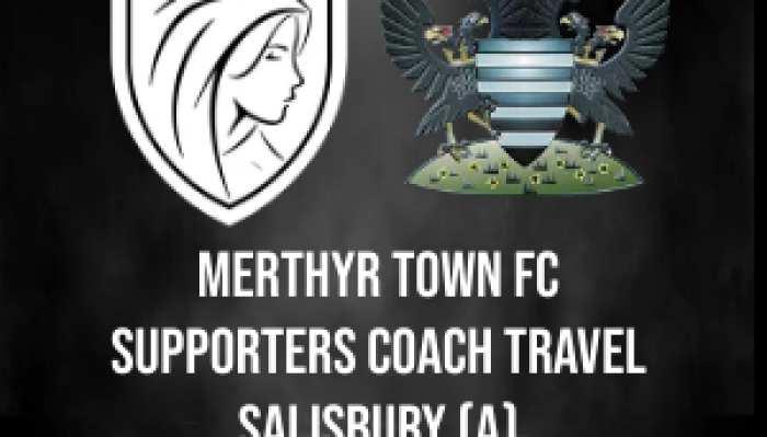 Merthyr Town FC Supporters Bus | Salisbury (A)