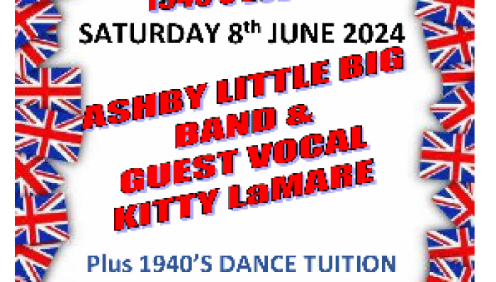 80th D-DAY 1940's DANCE WITH ASHBY LITTLE BIG BAND