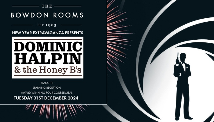 The Bowdon Rooms New Years Eve Extravaganza presents Dominic Halpin & the Honey B’s