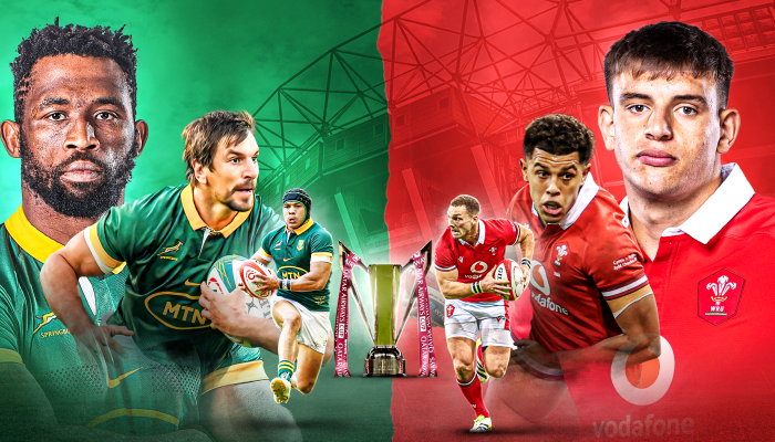 Doubleheader - South Africa v Wales (2pm) & Barbarians v Fiji (5:15pm)