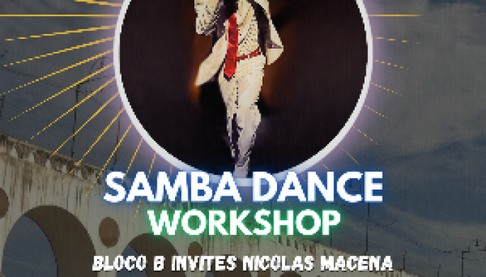 Bloco B Samba Dance Workshop with Nicolas Macena