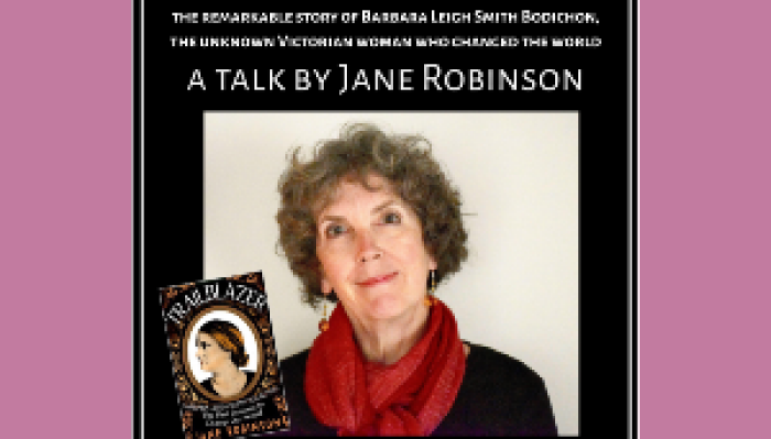 Trailblazer: a talk by Jane Robinson