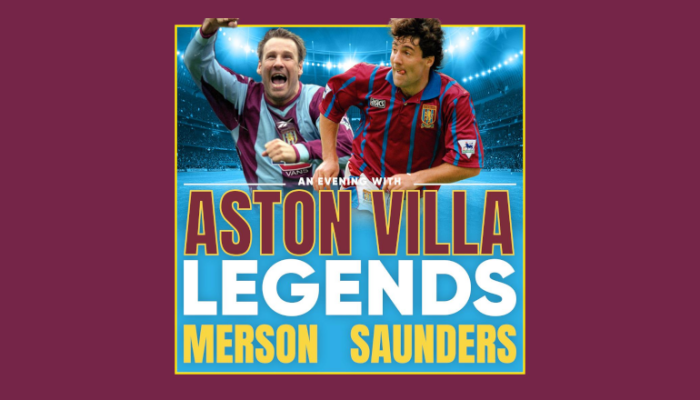 Aston Villa Legends: In Conversation with Paul Merson and Dean Saunders