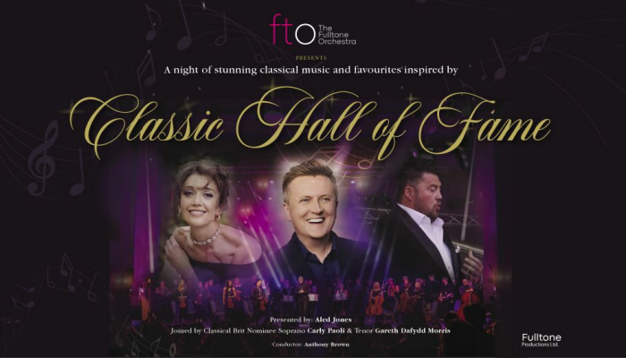 The Fulltone Orchestra with Aled Jones, Carly Paoli and Gareth Daffyd Morris